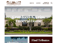 Tablet Screenshot of crawfordacrim.com